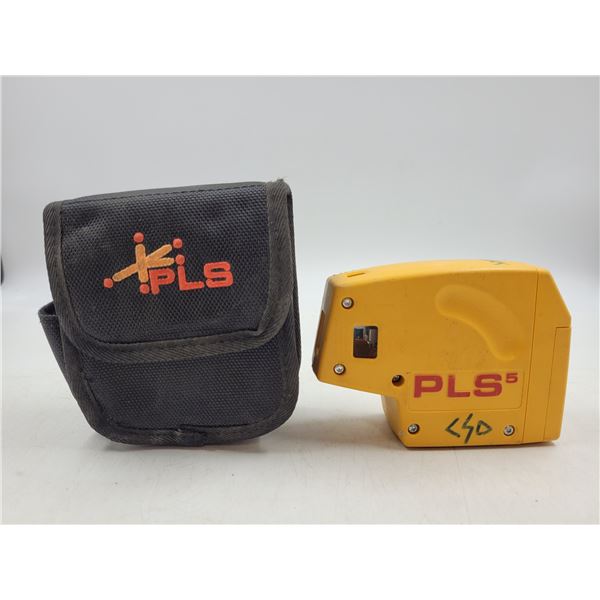 Pacific Laser PLS5 Laser Level | Red Spot Laser