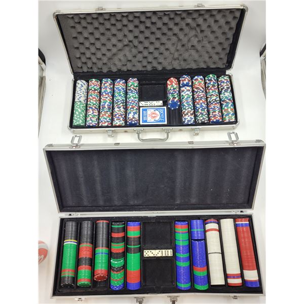 2 Poker Chip Sets