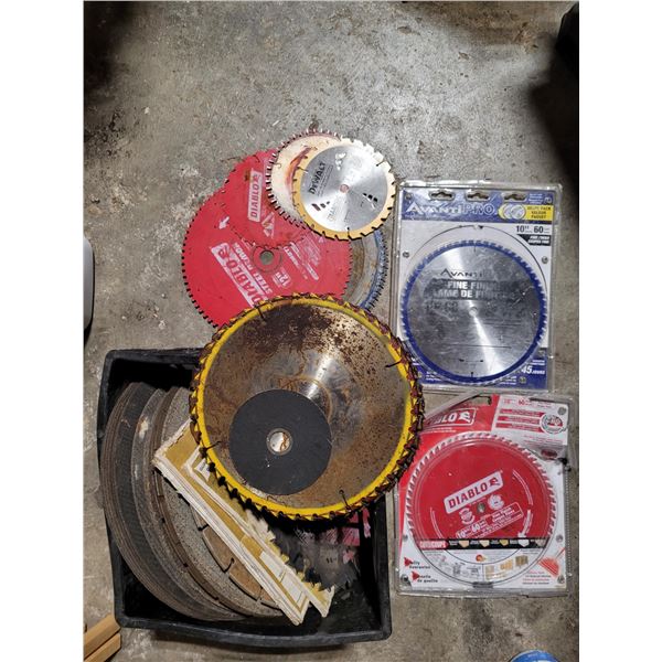 Saw Blade Lot