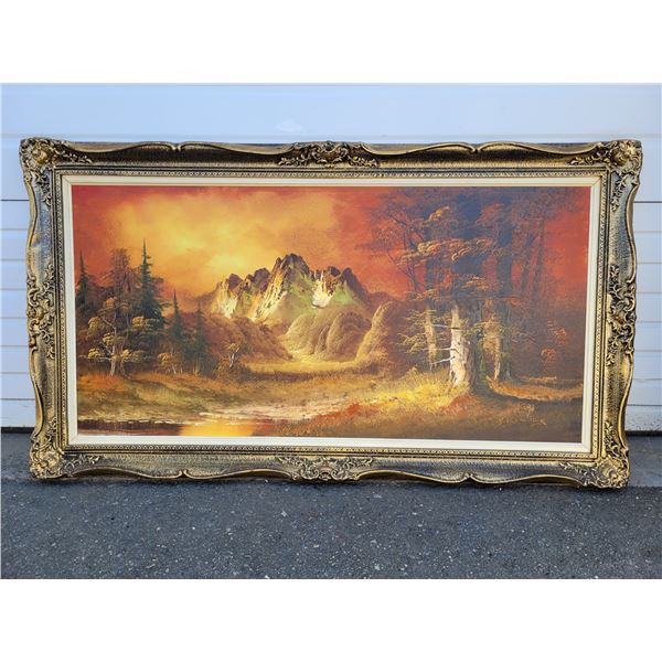 Large Original Signed Oil Painting