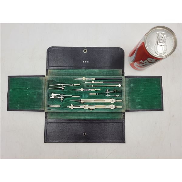 Vintage F.P Co Drafting Set
