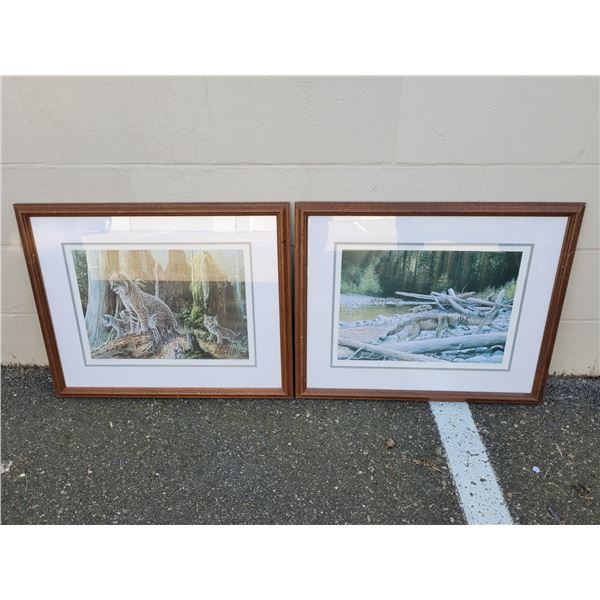 2 Signed Framed Paintings