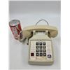 Image 1 : Vintage Push Button Off White Telephone