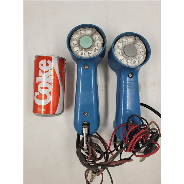 2 Linesman Telephones