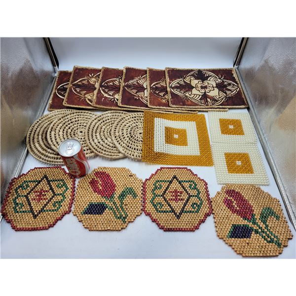 Vintage Placemat Lot