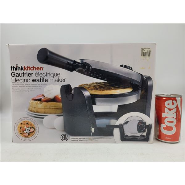 Think Kitchen Electric Waffle Maker