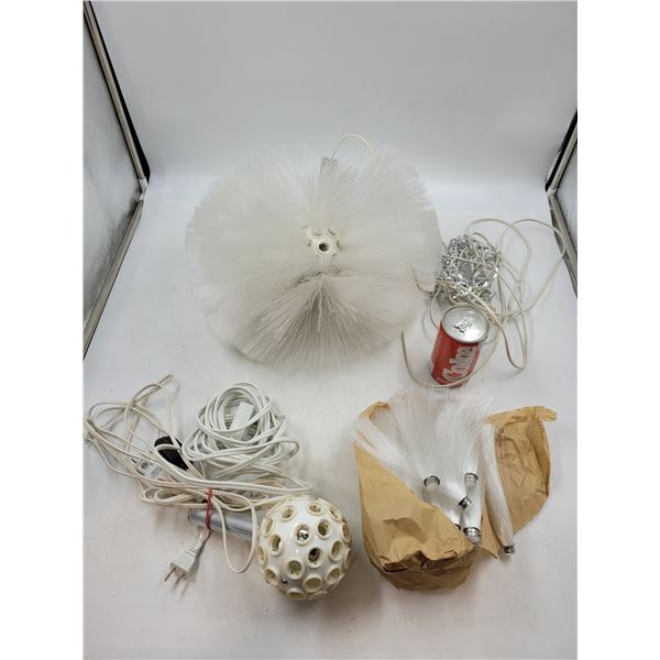 2 Hanging Chandeliers