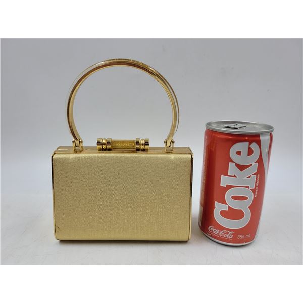 Small Vintage Gold Handbag