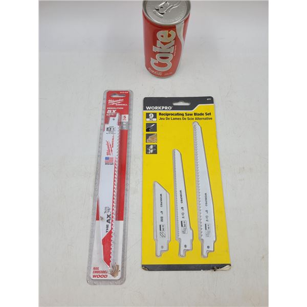 New Workpro & Milwaukee Saw Blades