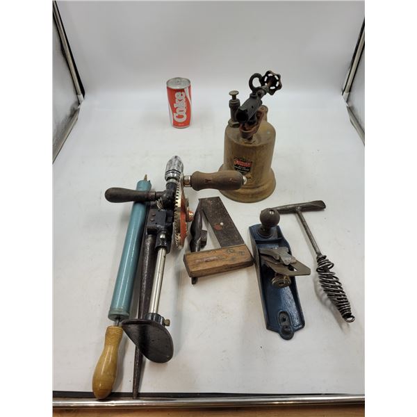 Vintage Woodworking Tools and Blow Torch