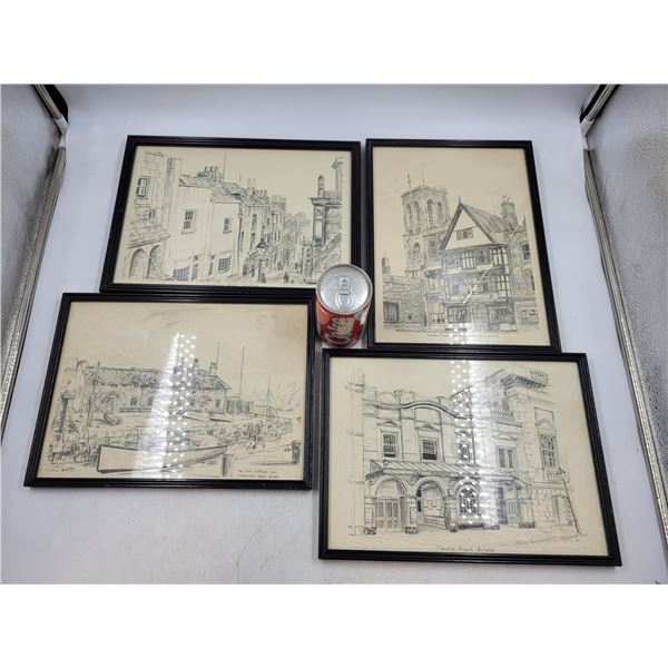 Framed Griffin Sketch Prints
