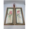 Image 1 : Framed Tulip and Rose Pictures