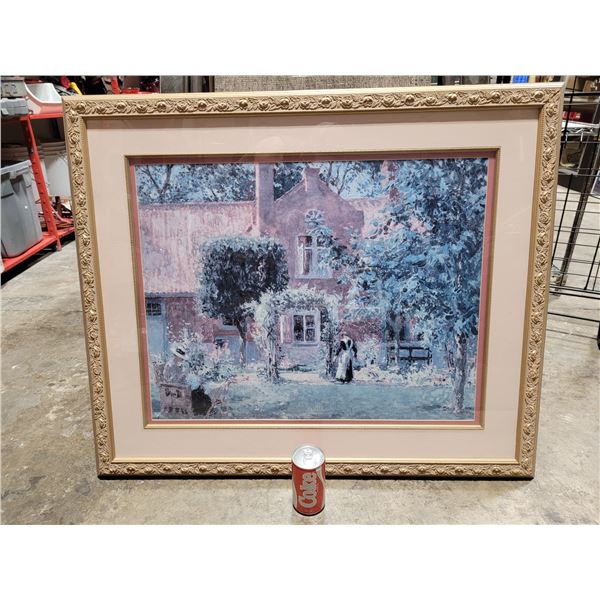 Framed Cottage Picture