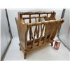 Image 1 : Wooden Magazine Rack