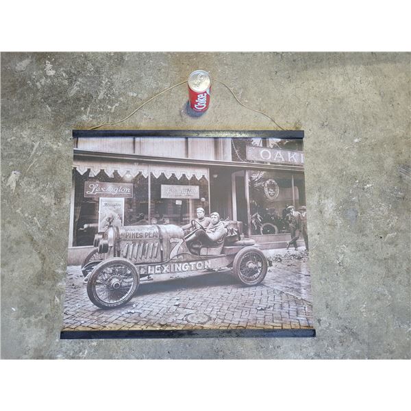 Vintage Hanging Car Print