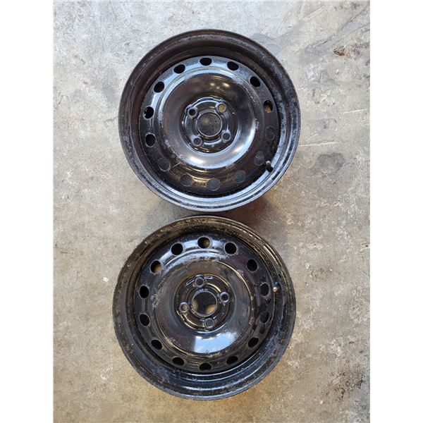 2 16" Tire Rims for a Honda Civic