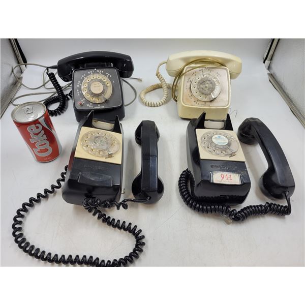 Vintage Rotary Telephone Lot