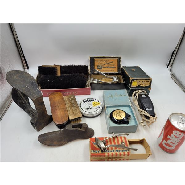 Vintage Hair Removal and Shoe Polish Lot