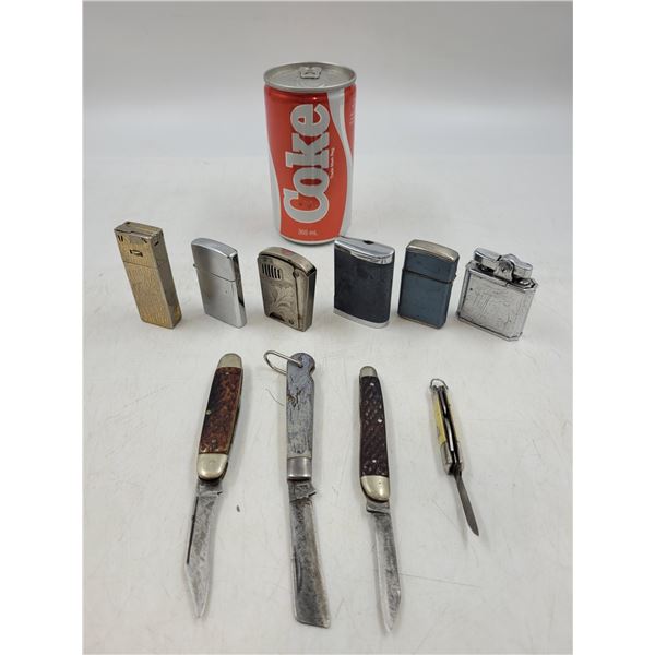 Lighter and Knife Lot