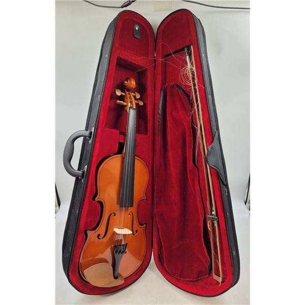 Violin with Bow and Case