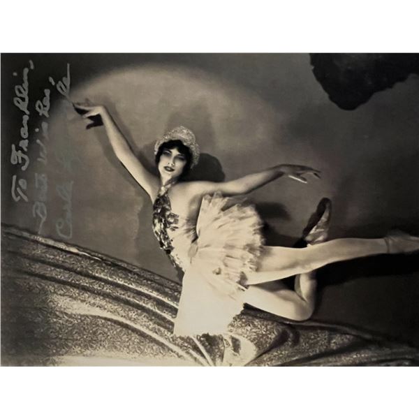 Carla Laemmle signed photo