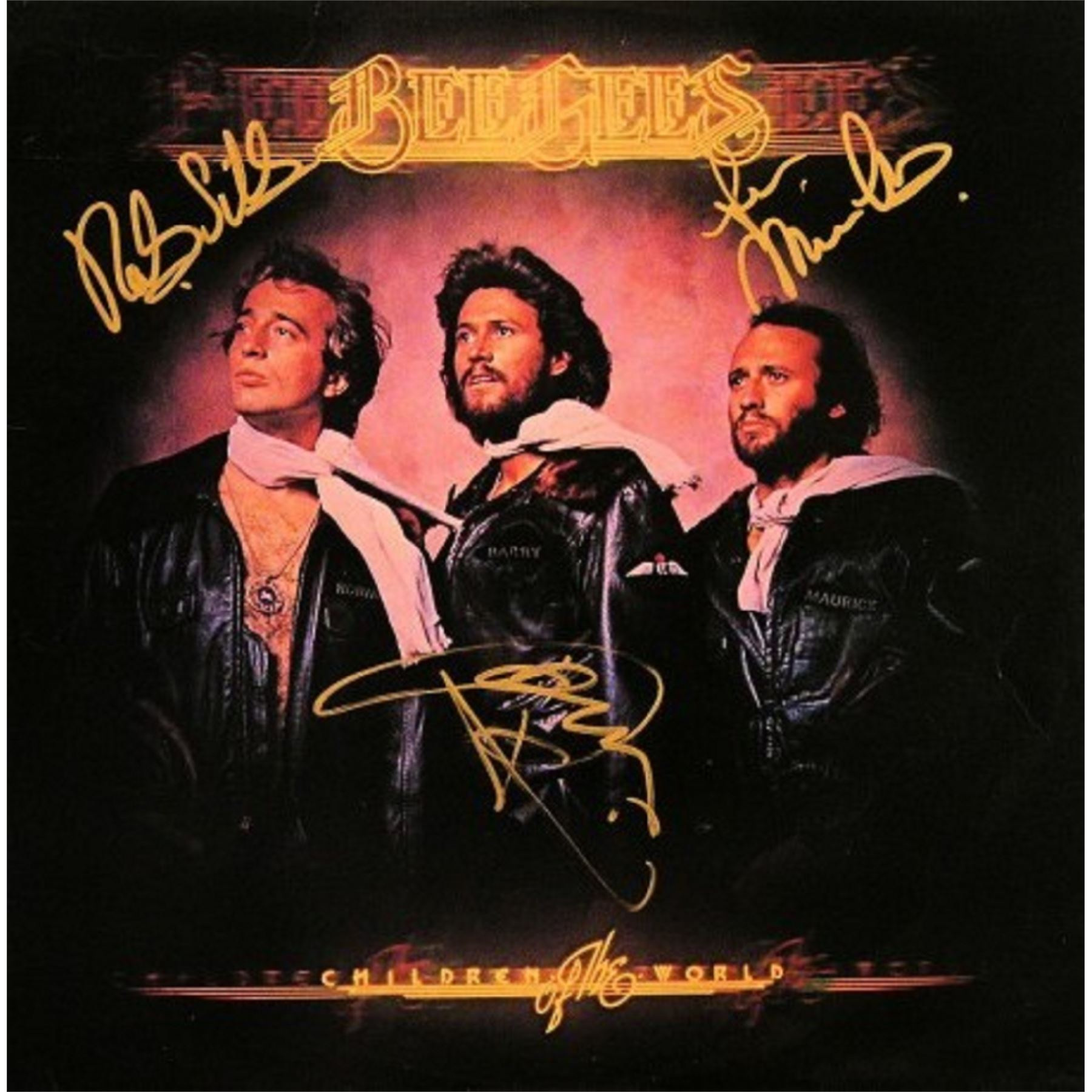 THE BEE GEES signed autographed album COA Hologram main image 1