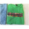 Image 2 : Qty 3 New Quiksilver T-Shirts: Waimea Big Wave, Blue Geometric & Palms, Size Large