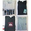 Image 1 : Qty 4 New Quiksilver T-Shirts: Misc Designs, All Size Large