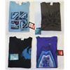 Image 1 : Qty 4 New Quiksilver T-Shirts: Misc Designs, All Size Large