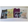 Image 1 : Qty 4 New Quiksilver T-Shirts: Misc Designs, All Size Large