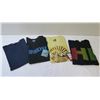 Image 1 : Qty 4 New Quiksilver T-Shirts: Misc Designs, All Size Large