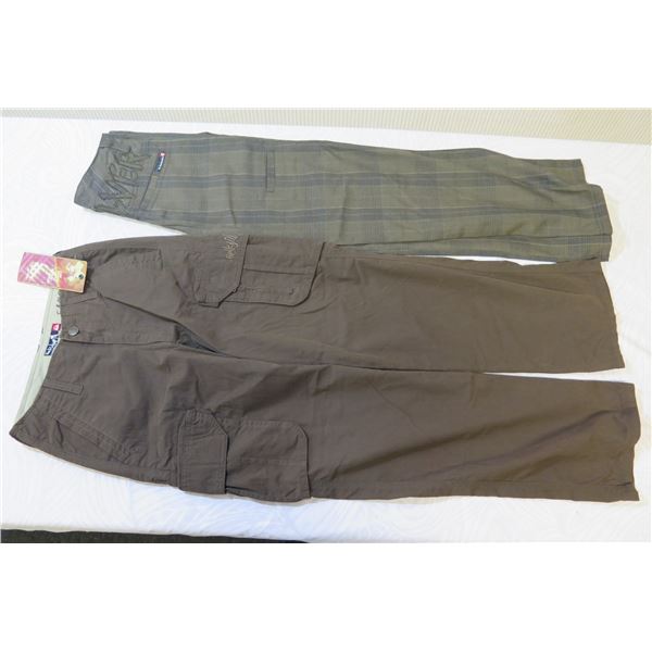 Qty 2 New Pair Quiksilver Boy's Pants Size 26