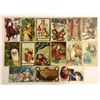 Image 1 : Santa Claus Christmas Holiday Greeting Postcards 36 Cards