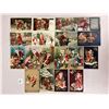 Image 1 : Santa Claus Christmas Holiday Greeting Postcards 18 Cards