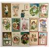 Image 1 : Brundage Children Holiday Greeting Postcards 29 Cards