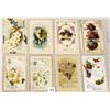 Image 2 : Winsch Holiday Greeting Booklet Novelty Postcards Album 36 Cards