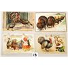 Image 1 : Thanksgiving Turkey Holiday Greeting Postcard Album 45+