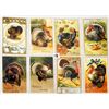 Image 2 : Thanksgiving Turkey Holiday Greeting Postcard Album 45+