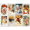 Image 1 : Santa Claus Christmas Holiday Greeting Postcards 55+
