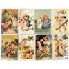 Image 2 : PFB Children & Angels Holiday Greeting Postcards 25