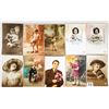 Image 4 : Tinted Real Photo People Postcards Approx. 95