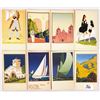 Image 2 : Novelty - Serigraph Postcards 19 Cards Many California