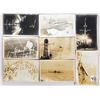 Image 2 : USS Oklahoma Navy Voyage Real Photo Military Postcards Approx. 75