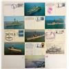 Image 3 : Military - Navy Ships Postcards All with Ship Cancels Approx. 45
