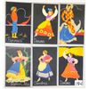 Image 1 : Art Deco Colorful Portugal Dressed in Costume Postcards 19