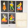 Image 3 : Art Deco Colorful Portugal Dressed in Costume Postcards 19
