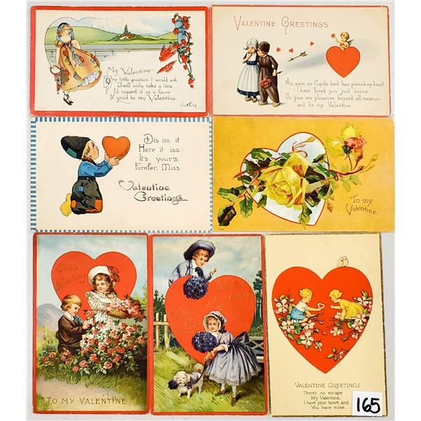 Valentine's Day Holiday Greeting Postcards Approx. 130