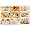 Image 3 : Valentine's Day Holiday Greeting Postcards Approx. 130