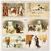 Image 1 : Snowmen Holiday Greeting Postcards 18