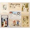 Image 2 : Snowmen Holiday Greeting Postcards 18